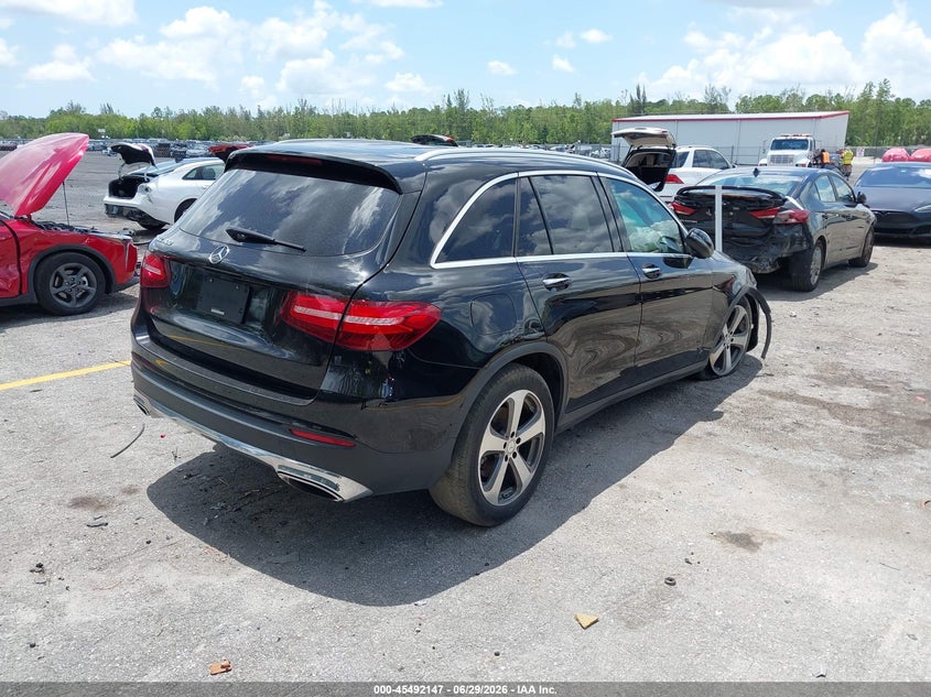 2016 Mercedes-benz Glc VIN WDC0G4JB5GF067407 IAAI salvage auction — ALL OVER, Rebuildable (Florida), sold $3,300 on 2026-07-28 (photo 4)