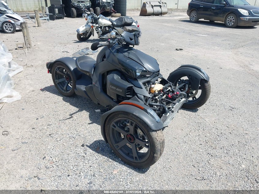 2019 Can-am/ brp Ryker VIN 3JB2FEG49KJ004694 IAAI salvage auction — FRONT END, Salvage (Ohio), sold $1,600 on 2026-07-20 (photo 1)