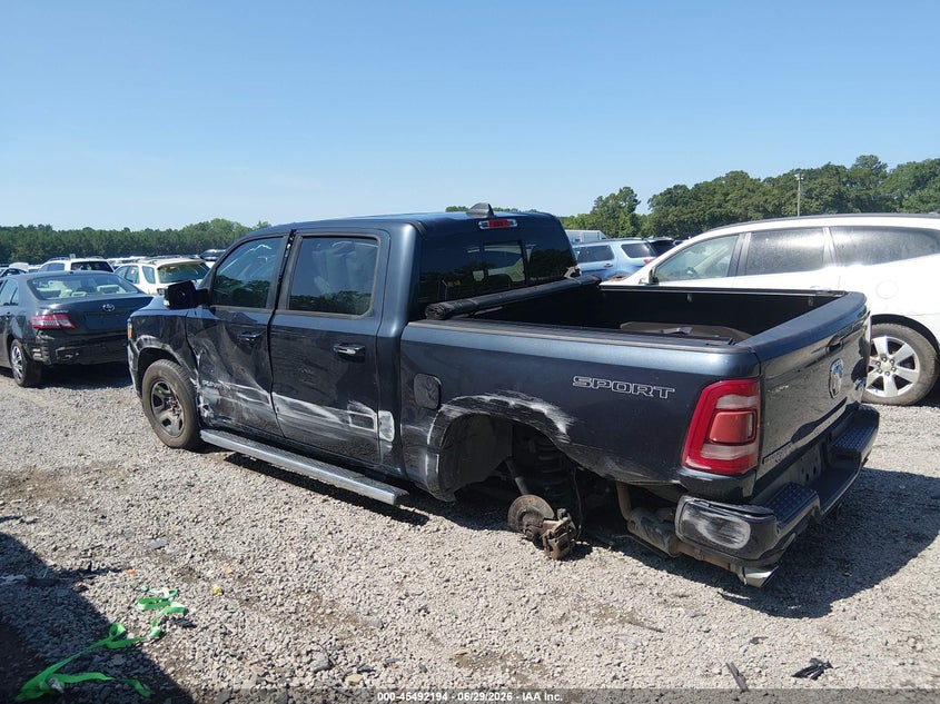 2020 Ram 1500 VIN 1C6SRFFT2LN177490 IAAI salvage auction — SIDE, Salvage (South Carolina), sold $4,950 on 2026-07-26 (photo 3)
