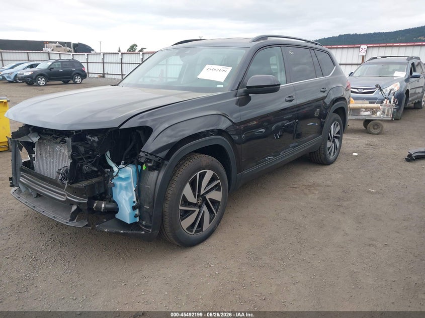 2026 Volkswagen Atlas VIN 1V2HN2CA6TC556058 IAAI salvage auction — FRONT END, Enterprise Vehicles Clear Only (Washington), sold $20,100 on 2026-07-29 (photo 2)