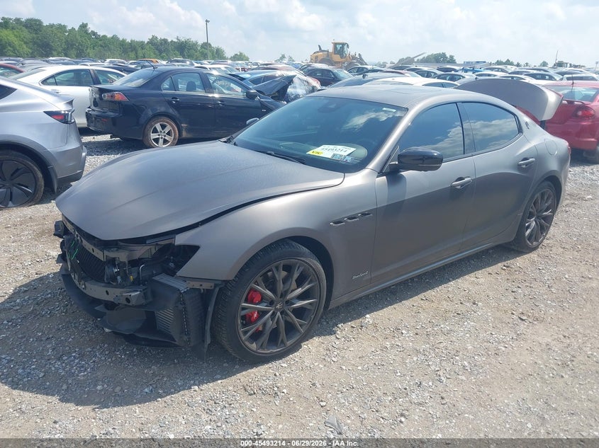 2020 Maserati Ghibli VIN ZAM57YTS2L1343769 IAAI salvage auction — FRONT END, Salvage (Pennsylvania), sold $9,300 on 2026-08-01 (photo 2)