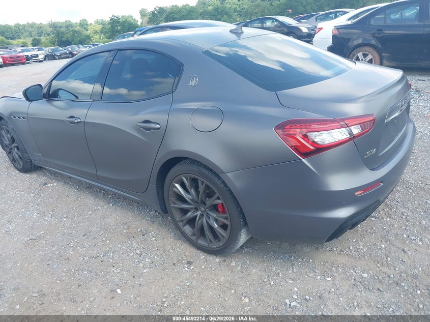 2020 Maserati Ghibli VIN ZAM57YTS2L1343769 IAAI salvage auction — FRONT END, Salvage (Pennsylvania), sold $9,300 on 2026-08-01 (photo 3)
