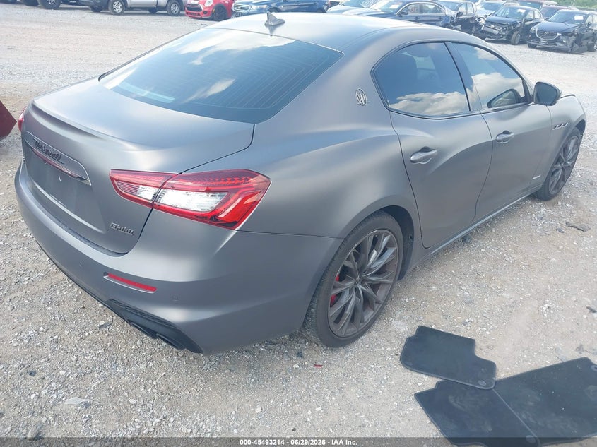 2020 Maserati Ghibli VIN ZAM57YTS2L1343769 IAAI salvage auction — FRONT END, Salvage (Pennsylvania), sold $9,300 on 2026-08-01 (photo 4)