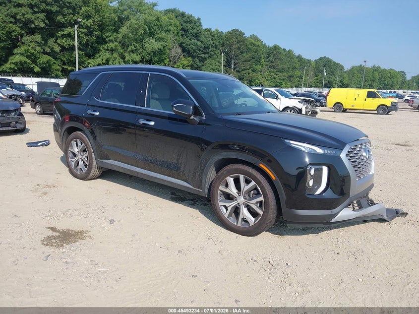 2021 Hyundai Palisade VIN KM8R4DHE6MU302101 IAAI salvage auction — LEFT FRONT, Salvage (Georgia), sold $9,025 on 2026-07-30 (photo 1)