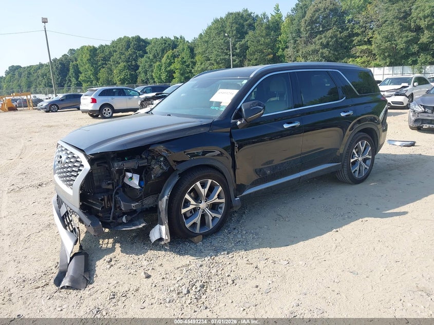 2021 Hyundai Palisade VIN KM8R4DHE6MU302101 IAAI salvage auction — LEFT FRONT, Salvage (Georgia), sold $9,025 on 2026-07-30 (photo 2)