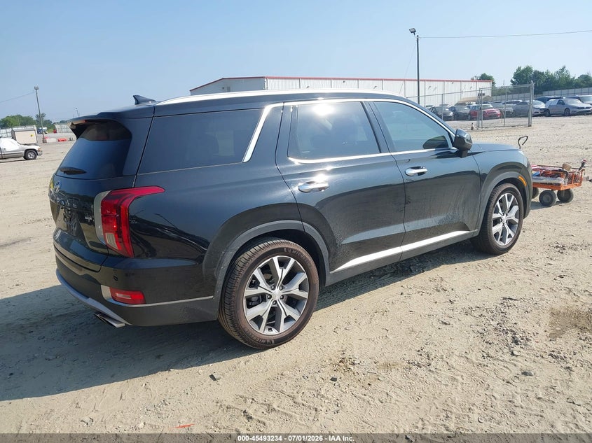 2021 Hyundai Palisade VIN KM8R4DHE6MU302101 IAAI salvage auction — LEFT FRONT, Salvage (Georgia), sold $9,025 on 2026-07-30 (photo 4)
