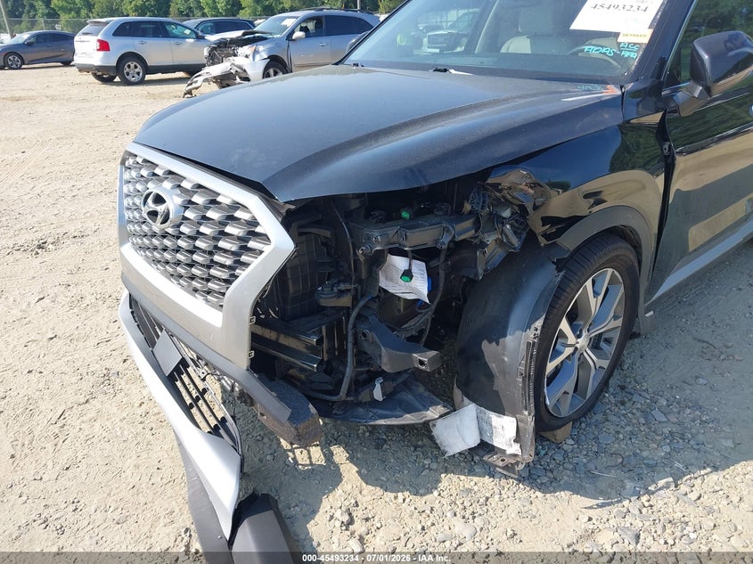 2021 Hyundai Palisade VIN KM8R4DHE6MU302101 IAAI salvage auction — LEFT FRONT, Salvage (Georgia), sold $9,025 on 2026-07-30 (photo 6)