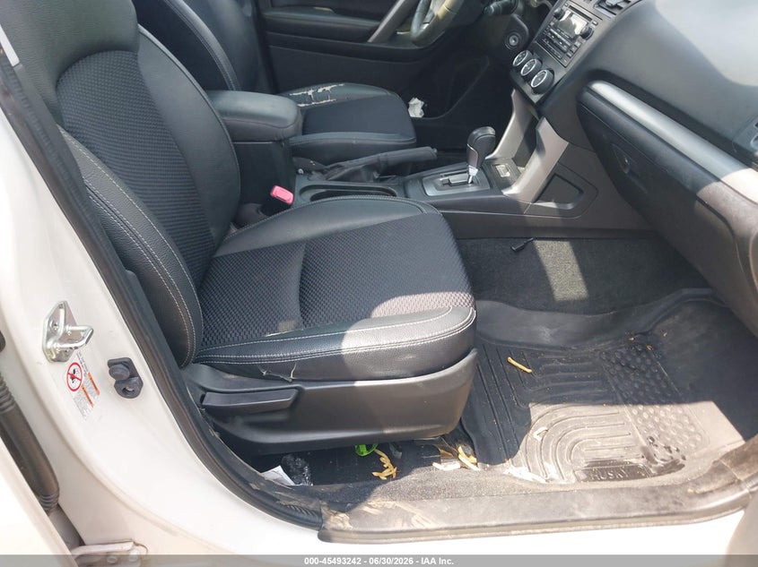 2014 Subaru Forester VIN JF2SJGDCXEH520526 IAAI salvage auction — FRONT & REAR, Clear (Massachusetts), sold $1,250 on 2026-07-28 (photo 5)