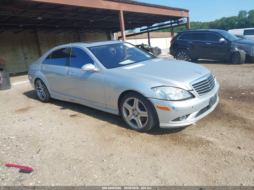 2008 Mercedes-benz S class VIN WDDNG86X28A175141 IAAI salvage auction — FRONT END, Mv-907A (New York), sold $450 on 2026-07-14 (photo 1)