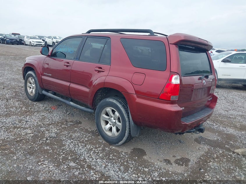 2006 Toyota 4runner VIN JTEBT14R468035886 IAAI salvage auction — NORMAL WEAR, Clear (Tennessee), sold $4,000 on 2026-07-09 (photo 3)