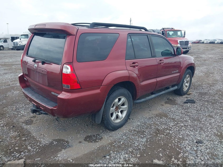2006 Toyota 4runner VIN JTEBT14R468035886 IAAI salvage auction — NORMAL WEAR, Clear (Tennessee), sold $4,000 on 2026-07-09 (photo 4)