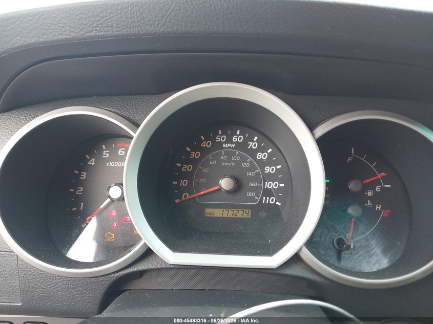 2006 Toyota 4runner VIN JTEBT14R468035886 IAAI salvage auction — NORMAL WEAR, Clear (Tennessee), sold $4,000 on 2026-07-09 (photo 7)