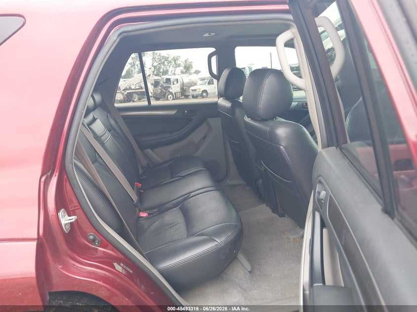2006 Toyota 4runner VIN JTEBT14R468035886 IAAI salvage auction — NORMAL WEAR, Clear (Tennessee), sold $4,000 on 2026-07-09 (photo 8)