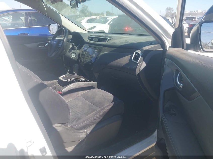 2016 Nissan Rogue VIN JN8AT2MV8GW139348 IAAI salvage auction — FRAME DAMAGE, Clear - Dealer Only (California), sold $600 on 2026-07-08 (photo 5)