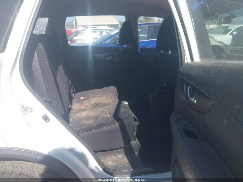 2016 Nissan Rogue VIN JN8AT2MV8GW139348 IAAI salvage auction — FRAME DAMAGE, Clear - Dealer Only (California), sold $600 on 2026-07-08 (photo 8)