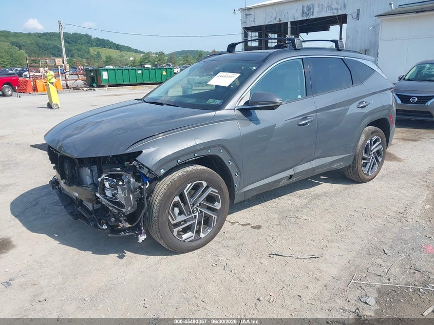 2026 Hyundai Tucson VIN KM8JEDD11TU405907 IAAI salvage auction — FRONT END, Salvage Title, sold $9,575 on 2026-07-22 (photo 2)