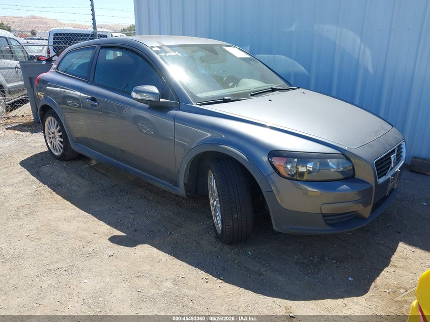 2008 Volvo C30 VIN YV1MK672482070052 IAAI salvage auction — RIGHT REAR, Salvage (California), sold $475 on 2026-07-23 (photo 1)