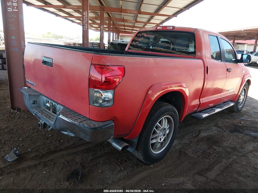 2007 Toyota Tundra VIN 5TBRV54137S451996 IAAI salvage auction — FRONT END, Clear (Arizona), sold $1,250 on 2026-07-28 (photo 4)