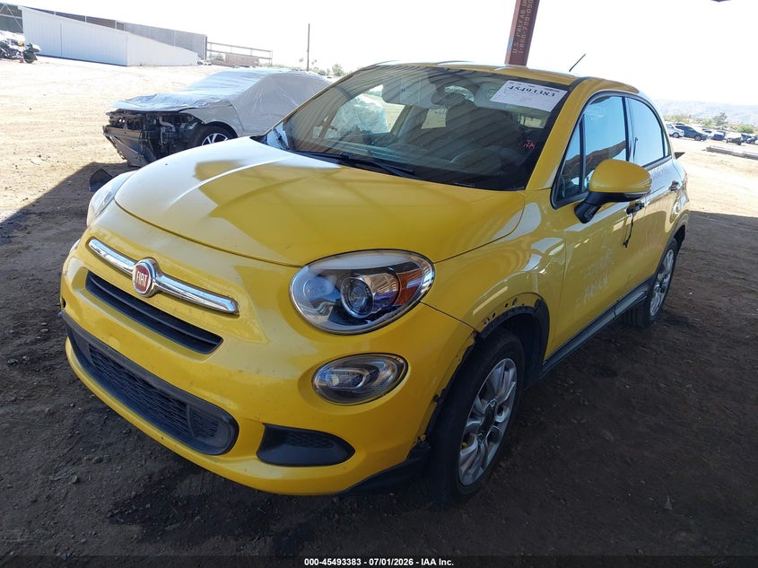 2016 Fiat 500x VIN ZFBCFXBT8GP339783 IAAI salvage auction — REAR END, Salvage (Arizona), sold $1,000 on 2026-07-28 (photo 2)