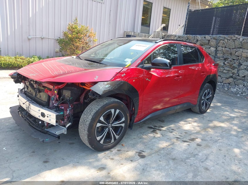 2024 Toyota Bz4x VIN JTMABACA0RA087012 IAAI salvage auction — FRONT END, Salvage Title, sold $11,250 on 2026-08-13 (photo 2)