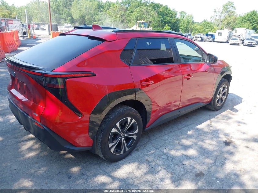 2024 Toyota Bz4x VIN JTMABACA0RA087012 IAAI salvage auction — FRONT END, Salvage Title, sold $11,250 on 2026-08-13 (photo 4)
