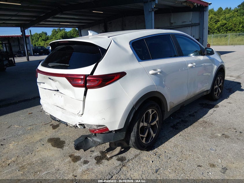 2020 Kia Sportage VIN KNDPM3AC4L7701066 IAAI salvage auction — UNDERCARRIAGE, Salvage Title, sold $1,850 on 2026-08-02 (photo 4)