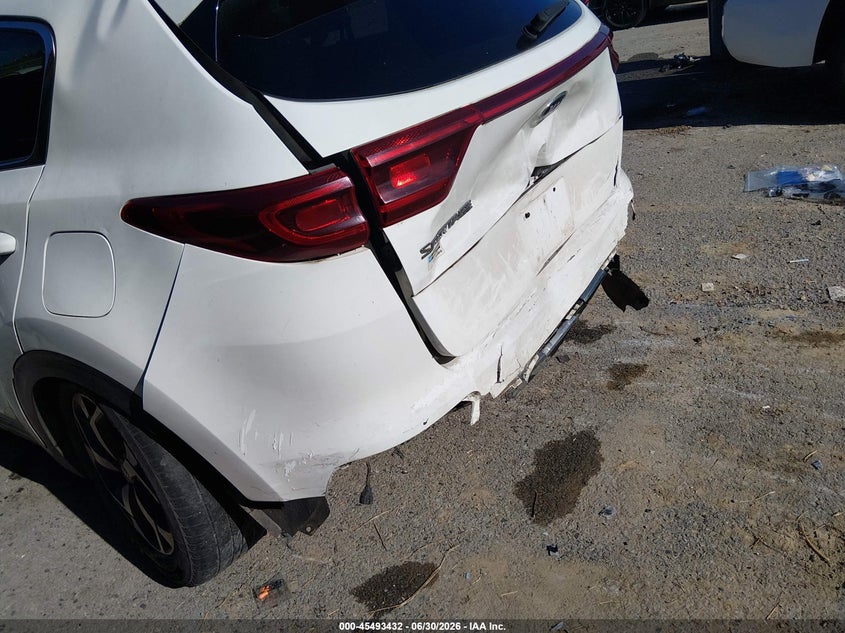 2020 Kia Sportage VIN KNDPM3AC4L7701066 IAAI salvage auction — UNDERCARRIAGE, Salvage Title, sold $1,850 on 2026-08-02 (photo 6)