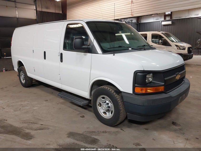 2017 Chevrolet Express 3500 VIN 1GCZGHFGXH1247490 IAAI salvage auction — REAR END, Sf97 (New York), sold $17,950 on 2026-07-23 (photo 1)