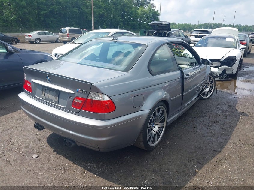2004 BMW M3 VIN WBSBL93464PN60033 IAAI salvage auction — BIO HAZARD, Salvage - Greater Than 75% (Maryland), sold $21,400 on 2026-07-22 (photo 4)