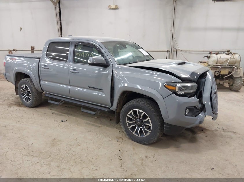 2021 Toyota Tacoma VIN 3TYCZ5AN3MT040364 IAAI salvage auction — FRONT END, Salvage Title, sold $12,800 on 2026-08-01 (photo 1)