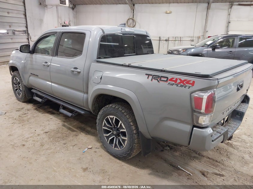 2021 Toyota Tacoma VIN 3TYCZ5AN3MT040364 IAAI salvage auction — FRONT END, Salvage Title, sold $12,800 on 2026-08-01 (photo 3)