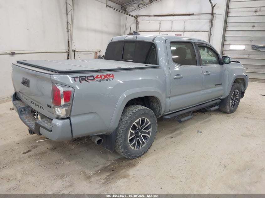 2021 Toyota Tacoma VIN 3TYCZ5AN3MT040364 IAAI salvage auction — FRONT END, Salvage Title, sold $12,800 on 2026-08-01 (photo 4)