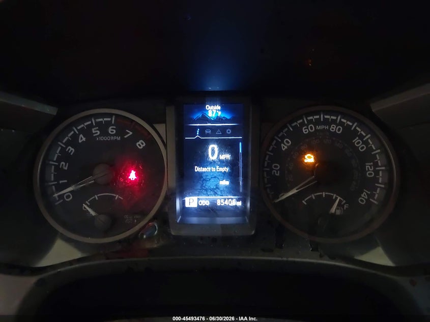 2021 Toyota Tacoma VIN 3TYCZ5AN3MT040364 IAAI salvage auction — FRONT END, Salvage Title, sold $12,800 on 2026-08-01 (photo 7)