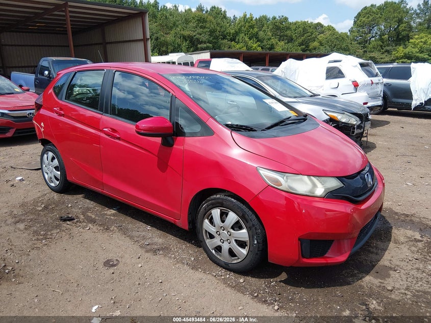 2016 Honda Fit VIN JHMGK5H50GS010336 IAAI salvage auction — REAR END, Salvage (Alabama), sold $1,250 on 2026-07-17 (photo 1)