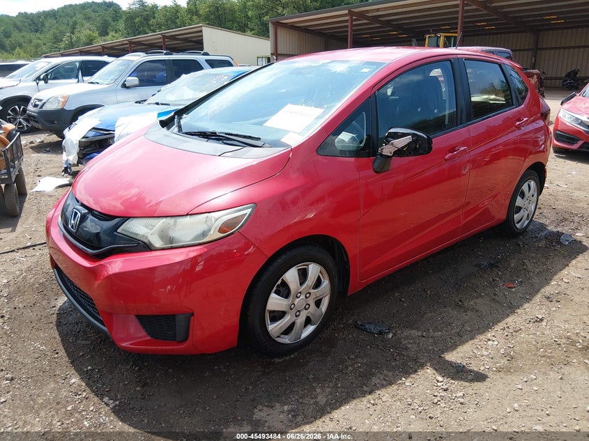 2016 Honda Fit VIN JHMGK5H50GS010336 IAAI salvage auction — REAR END, Salvage (Alabama), sold $1,250 on 2026-07-17 (photo 2)