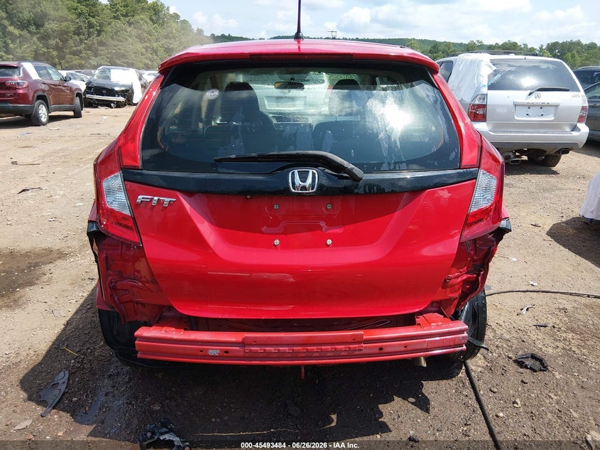 2016 Honda Fit VIN JHMGK5H50GS010336 IAAI salvage auction — REAR END, Salvage (Alabama), sold $1,250 on 2026-07-17 (photo 6)