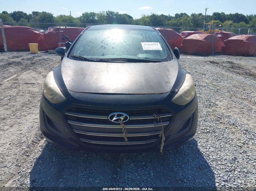 2016 Hyundai Elantra VIN KMHD35LHXGU259214 IAAI salvage auction — NORMAL WEAR, Clear (Florida), sold $550 on 2026-07-30 (photo 6)