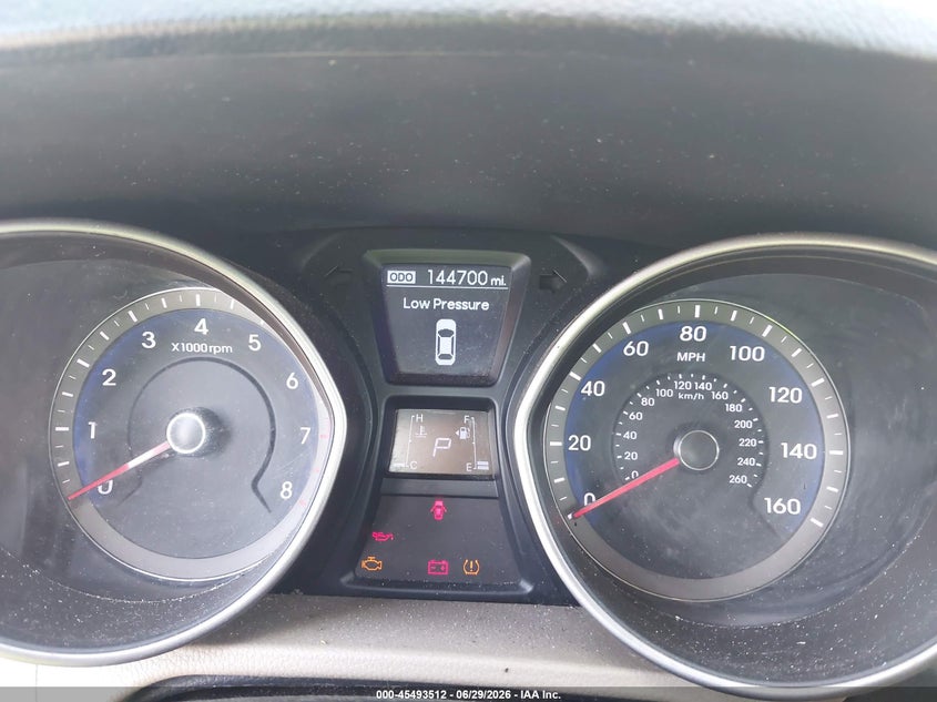 2016 Hyundai Elantra VIN KMHD35LHXGU259214 IAAI salvage auction — NORMAL WEAR, Clear (Florida), sold $550 on 2026-07-30 (photo 7)