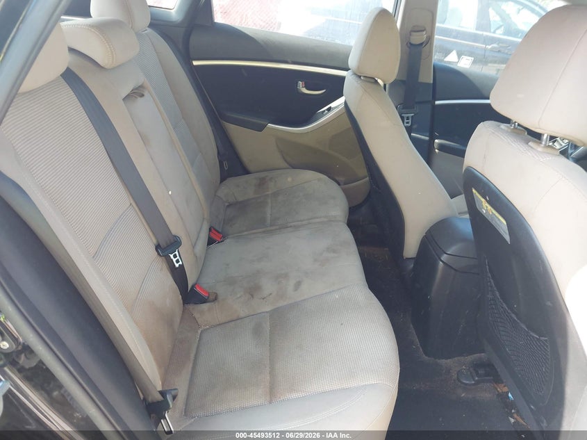 2016 Hyundai Elantra VIN KMHD35LHXGU259214 IAAI salvage auction — NORMAL WEAR, Clear (Florida), sold $550 on 2026-07-30 (photo 8)