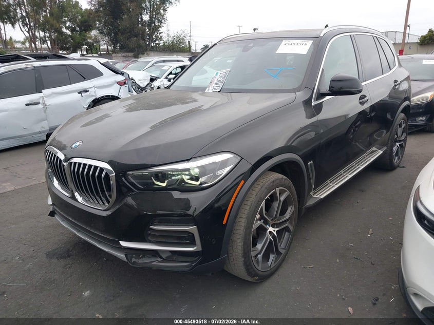2023 BMW X5 VIN 5UXCR4C09P9P76184 IAAI salvage auction — UNDERCARRIAGE, Salvage Certificate (California), sold $14,100 on 2026-07-22 (photo 2)