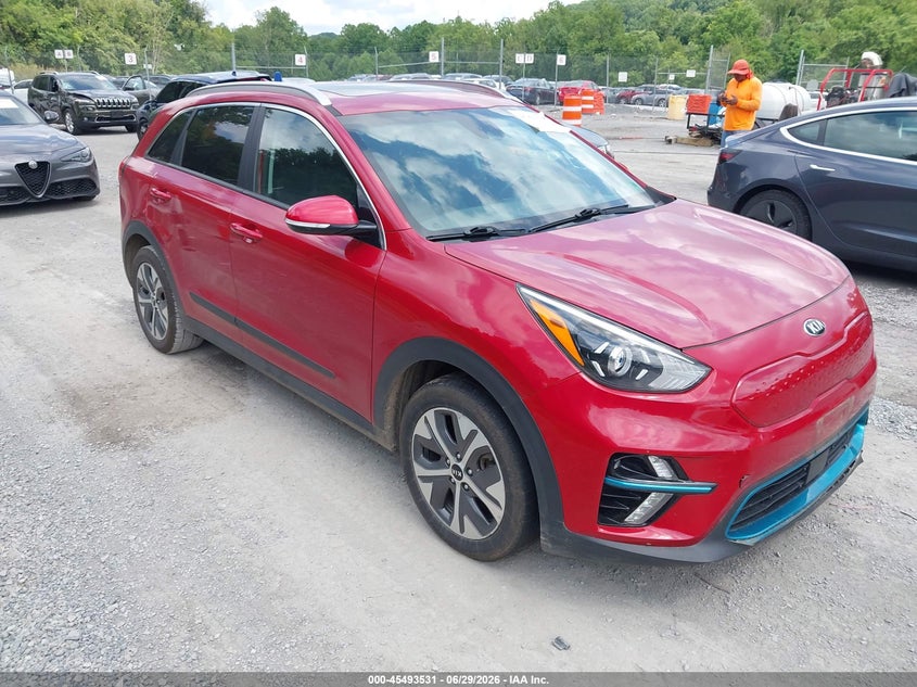 2020 Kia Niro VIN KNDCE3LG9L5073190 IAAI salvage auction — FRONT END, Salvage Title, sold $7,300 on 2026-07-15 (photo 1)