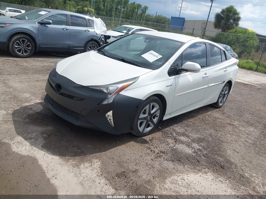 2016 Toyota Prius VIN JTDKARFU3G3006310 IAAI salvage auction — ENGINE DAMAGE, Clear (Florida), sold $6,950 on 2026-07-15 (photo 2)