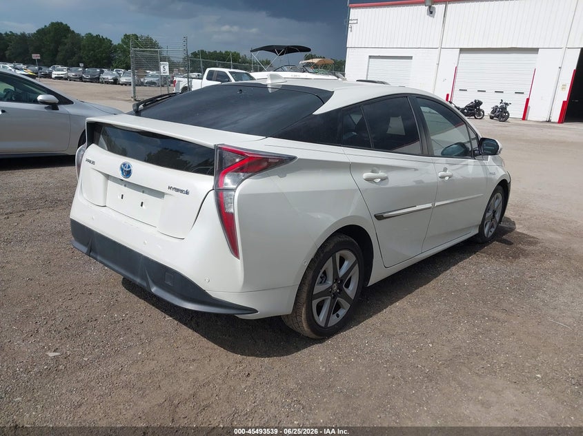 2016 Toyota Prius VIN JTDKARFU3G3006310 IAAI salvage auction — ENGINE DAMAGE, Clear (Florida), sold $6,950 on 2026-07-15 (photo 4)