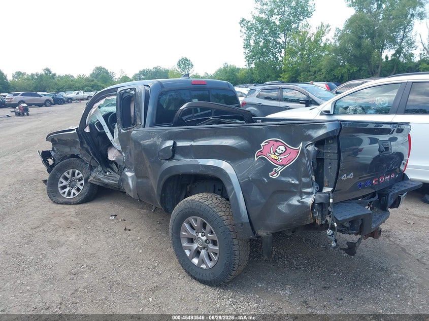 2016 Toyota Tacoma VIN 5TFSZ5AN6GX014461 IAAI salvage auction — LEFT SIDE, Salvage (Ohio), sold $3,450 on 2026-07-28 (photo 3)