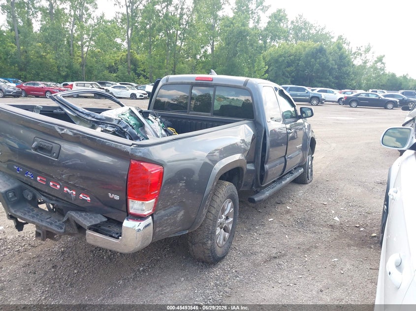 2016 Toyota Tacoma VIN 5TFSZ5AN6GX014461 IAAI salvage auction — LEFT SIDE, Salvage (Ohio), sold $3,450 on 2026-07-28 (photo 4)