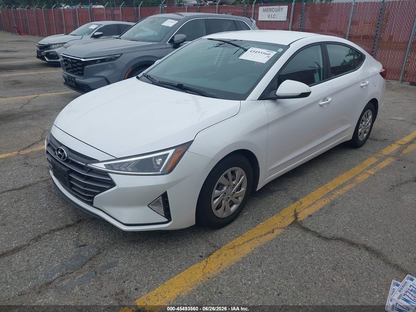 2019 Hyundai Elantra VIN 5NPD74LF7KH479172 IAAI salvage auction — FRONT END, Sf97 (California), sold $8,200 on 2026-07-28 (photo 2)