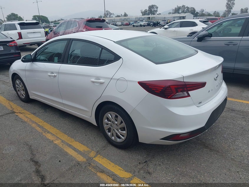 2019 Hyundai Elantra VIN 5NPD74LF7KH479172 IAAI salvage auction — FRONT END, Sf97 (California), sold $8,200 on 2026-07-28 (photo 3)
