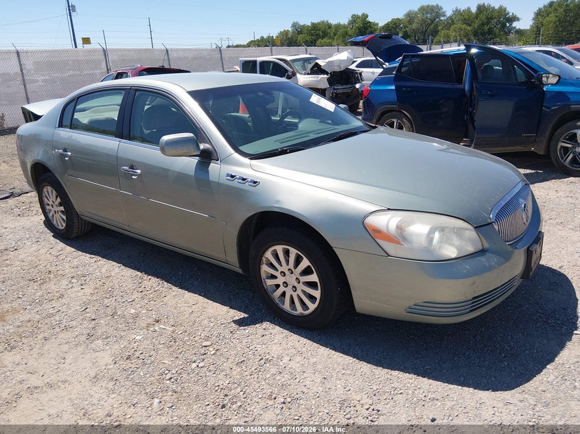 2007 Buick Lucerne VIN 1G4HP57247U147388 IAAI salvage auction — REAR END, Clear (Montana), sold $400 on 2026-08-20 (photo 1)
