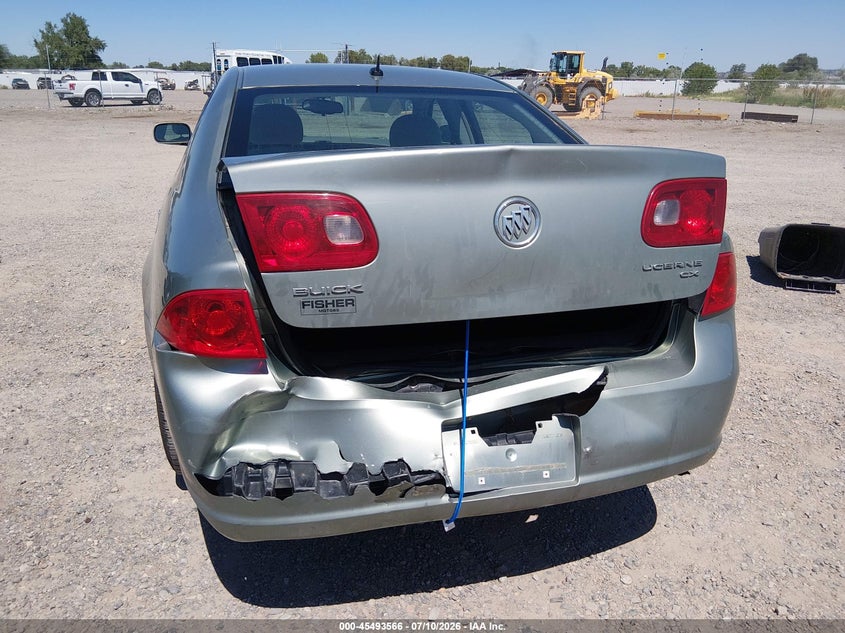2007 Buick Lucerne VIN 1G4HP57247U147388 IAAI salvage auction — REAR END, Clear (Montana), sold $400 on 2026-08-20 (photo 6)
