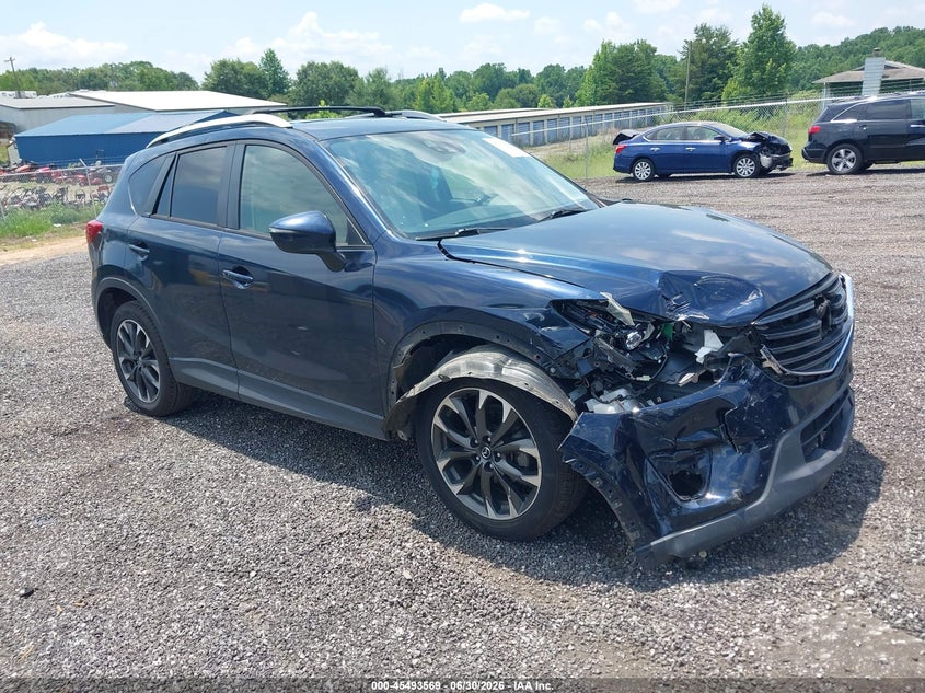 2016 Mazda Cx-5 VIN JM3KE2DY0G0687942 IAAI salvage auction — RIGHT FRONT, Salvage (Idaho), sold $25 on 2026-07-21 (photo 1)
